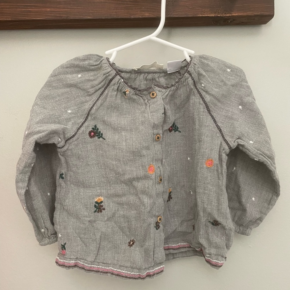 ZARA Baby Girl Blouse Shirt